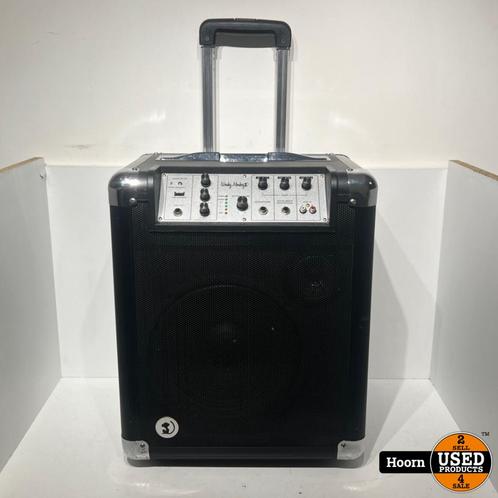 Wonky Monkey WM SP-6000BL Bluetooth Party Box, Audio, Tv en Foto, Karaoke-apparatuur, Gebruikt, Ophalen of Verzenden