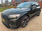 Audi Q5 50 Tfsi e 299pk Hybride Quattro 21 B&O l vering Pano, Auto's, Automaat, 4 cilinders, Zwart, Vierwielaandrijving