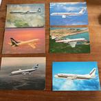 Diverse vliegtuigen/ kaarten, Verzamelen, Luchtvaart en Vliegtuigspotten, Ophalen of Verzenden, Gebruikt, Kaart, Foto of Prent