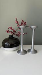 Ikea Kägla Carl Öjerstam kandelaar 2 stuks, Huis en Inrichting, Gebruikt, 25 tot 50 cm, Ophalen of Verzenden, Metaal