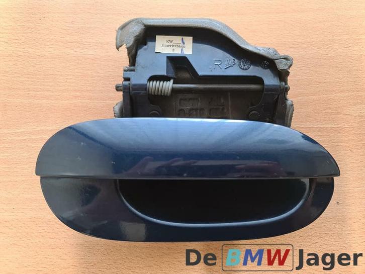 Deurgreep RA biarritzblau 363 BMW 5-serie E39 51228245466, Auto-onderdelen, Klein materiaal, BMW, Gebruikt, Ophalen of Verzenden