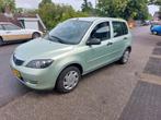 Mazda 2 1.4 16V 2006 Groen 168 000 km AIRCO  MPV, Auto's, Voorwielaandrijving, 1025 kg, Zwart, 4 cilinders