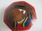 houten doos Amsterdamse school met decoratie, Ophalen of Verzenden