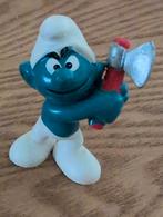 Vintage Houthakker Smurf Schleigh, Ophalen of Verzenden, Zo goed als nieuw, Overige Smurfen, Poppetje, Figuurtje of Knuffel