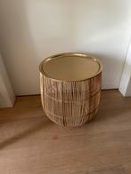 Side Table in Bamboo - Zara Home, Huis en Inrichting, Tafels | Sidetables, Minder dan 50 cm, Ophalen of Verzenden, Zo goed als nieuw