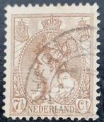 Nederland 1898 -1921 - nvph 61 - Koningin Wilhelmina, Postzegels en Munten, Postzegels | Nederland, T/m 1940, Verzenden, Gestempeld