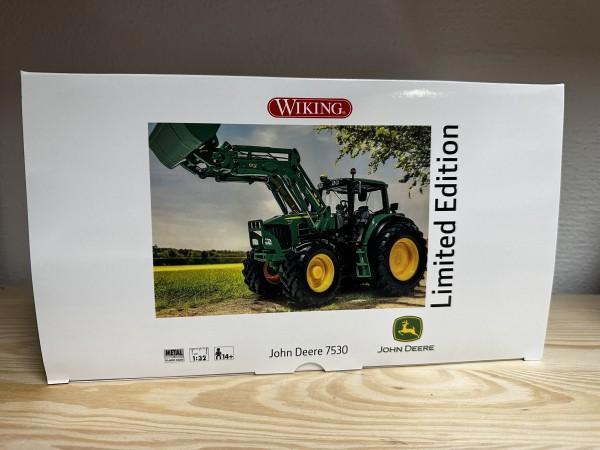 John Deere 7530 met voorlader wiking - Nieuw!, Hobby en Vrije tijd, Modelauto's | 1:32, Nieuw, Tractor of Landbouw, Overige merken
