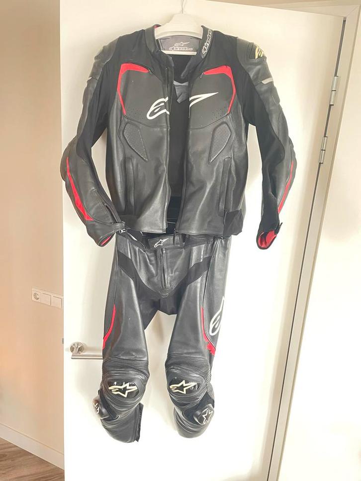 Alpinestars leren combi motorpak maat 54, Motoren, Kleding | Motorkleding, Combipak, Heren, Tweedehands, Ophalen