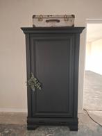 Landelijke stoere strakke gereystijlde eiken kast, Ophalen of Verzenden, Nieuw