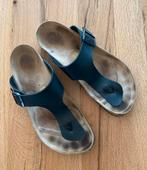 Birkenstock slippers zwart leer maat 45, Kleding | Heren, Schoenen, Slippers, Zwart, Ophalen of Verzenden, Zo goed als nieuw