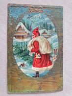 Kerstman Kerst - antieke ansichtkaart, Verzenden, Gebruikt