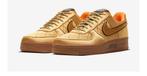 Nike Air force Gold flight jacket satijn goud uniek uit 2020, Overige kleuren, Ophalen of Verzenden, Nike Air Force, Sneakers of Gympen
