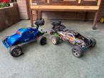 2x Traxxas Rustler VXL met upgrades., Ophalen, Gebruikt, Auto offroad