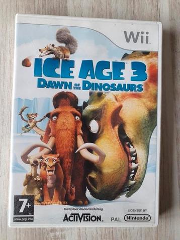 Wii spel Ice Age 3 Dawn of the Dinosaurs beschikbaar voor biedingen