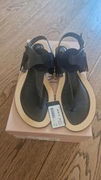Nieuwe echt leren ,slippers, sandalen Notre V 40, Notre-V, Zwart, Nieuw, Ophalen of Verzenden