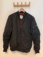 Pull&Bear Bomber Jack Zwart Maat M, Maat 48/50 (M), Zwart, Ophalen of Verzenden, Zo goed als nieuw