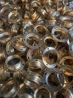 100 stuks messing fitting ring E14, Overige kleuren, Rond, Ophalen of Verzenden, Zo goed als nieuw