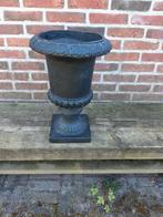 Zwarte klassieke tuinvaas, Tuin en Terras, Bloempotten, Ophalen, Zo goed als nieuw, Overige vormen, Tuin