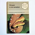 Werner Frank : Slangen in het terrarium (1983), Boeken, Dieren en Huisdieren, Gelezen, Werner Frank, Ophalen of Verzenden, Reptielen of Amfibieën