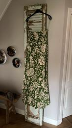 Strapless maxi dames jurk groen ecru blad maat L-40 zomer, Maat 38/40 (M), Only, Nieuw, Ophalen of Verzenden