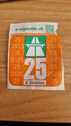Wegen Vignet Zwitserland 2025, Tickets en Kaartjes, Autovignetten