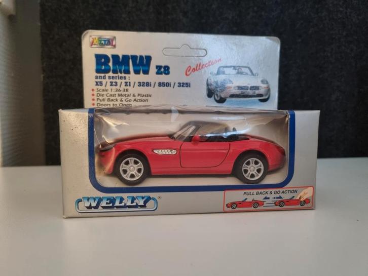 Welly BMW Z8 Collectie - Nieuw in Verpakking, Hobby en Vrije tijd, Modelauto's | Overige schalen, Nieuw, Auto, Ophalen of Verzenden