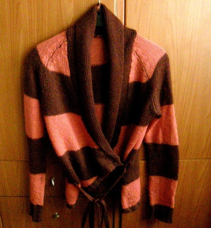 Divided by H&M jasje vest gebreid gehaakt 15% Mohair mt 40, Kleding | Dames, Truien en Vesten, Zo goed als nieuw, Maat 38/40 (M)