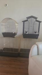 Sierlijke vogel kooien, Dieren en Toebehoren, Ophalen of Verzenden, Zo goed als nieuw, Hout, Vogelkooi
