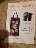 Complete Boksset Kind (Bokszak + Handschoenen + Ophangbeugel, Ophalen of Verzenden, Nieuw, Overige