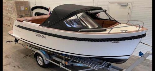 Mooie Maxima 620 retro 60 pk, Watersport en Boten, Sloepen, Zo goed als nieuw, 50 tot 70 pk, 6 meter of meer, Buitenboordmotor