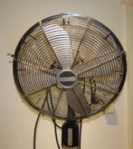 Vintage grote staande Cinni ventilator zwart verstelbaar, Ophalen of Verzenden