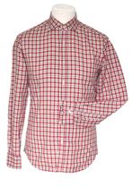Nieuw Xacus overhemd, geruit, rood/wit, Mt. 38 / S, Kleding | Heren, Overhemden, Halswijdte 38 (S) of kleiner, Nieuw, Rood, Xacus