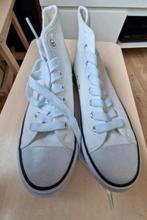Hoge gympies wit look al like converse, Ophalen of Verzenden, Nieuw, Wit, Sneakers of Gympen