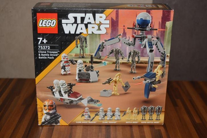 LEGO 75372 – Clone Trooper & Battle Droid Battle Pack, Kinderen en Baby's, Speelgoed | Duplo en Lego, Nieuw, Lego, Complete set