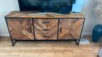 Industrieel dressoir / tv meubel, Ophalen, 150 tot 200 cm, Zo goed als nieuw, Metaal