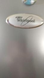 Koelkast whirlpool zilver grijs, Witgoed en Apparatuur, Ophalen, 60 cm of meer, 160 cm of meer, Zo goed als nieuw