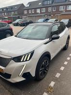 Peugeot 2008e GT, Auto's, Peugeot, 136 pk, Zwart, Leder en Stof, Wit