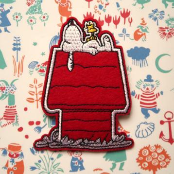 Snoopy en Woodstock Opstrijkplaatje patch badge applicatie beschikbaar voor biedingen