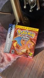 Pokemon Fire red gba, 1 speler, Ophalen of Verzenden, Zo goed als nieuw, Role Playing Game (Rpg)
