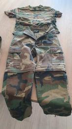 Airsoft uitrusting. Cammo. Leger. Paintbal. Kind maat 140cm, Sport en Fitness, Schietsport-accessoires, Ophalen of Verzenden, Zo goed als nieuw