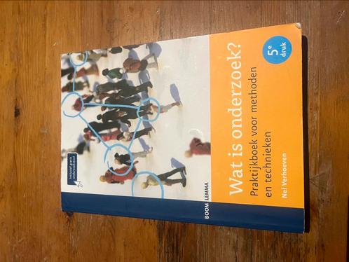 Nel Verhoeven - Wat is onderzoek?, Boeken, Wetenschap, Zo goed als nieuw, Ophalen of Verzenden