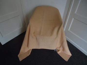 1x retro vintage wollen deken roze 200 x 140 cm, nog netjes beschikbaar voor biedingen