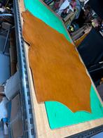 Cognac kleur tuigleer 2,5-3 mm dikte half soepel nr1, Hobby en Vrije tijd, Leer of Kunstleer, Ophalen of Verzenden, Zo goed als nieuw