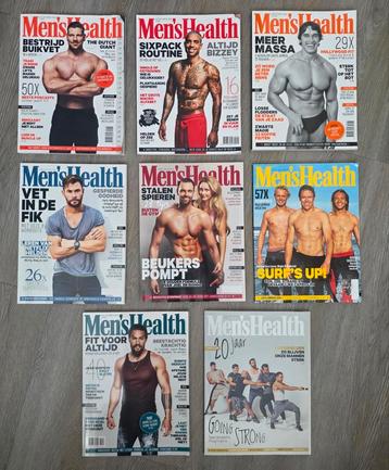 Men's Health 8 nummers (z.g.a.n.) 2018-2019 beschikbaar voor biedingen