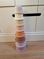 Mushie Stapeltoren - Leuk Speelgoed!, Ophalen of Verzenden, Zo goed als nieuw, Mushie, Jongetje of Meisje