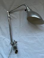 Retro Franse Fabriekslamp - Vintage Antiek, Ophalen of Verzenden, Gebruikt, Metaal, Minder dan 100 cm