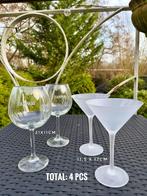 Cocktailglazen Martini, Campari, Verzamelen, Ophalen, Zo goed als nieuw, Borrel- of Shotglas