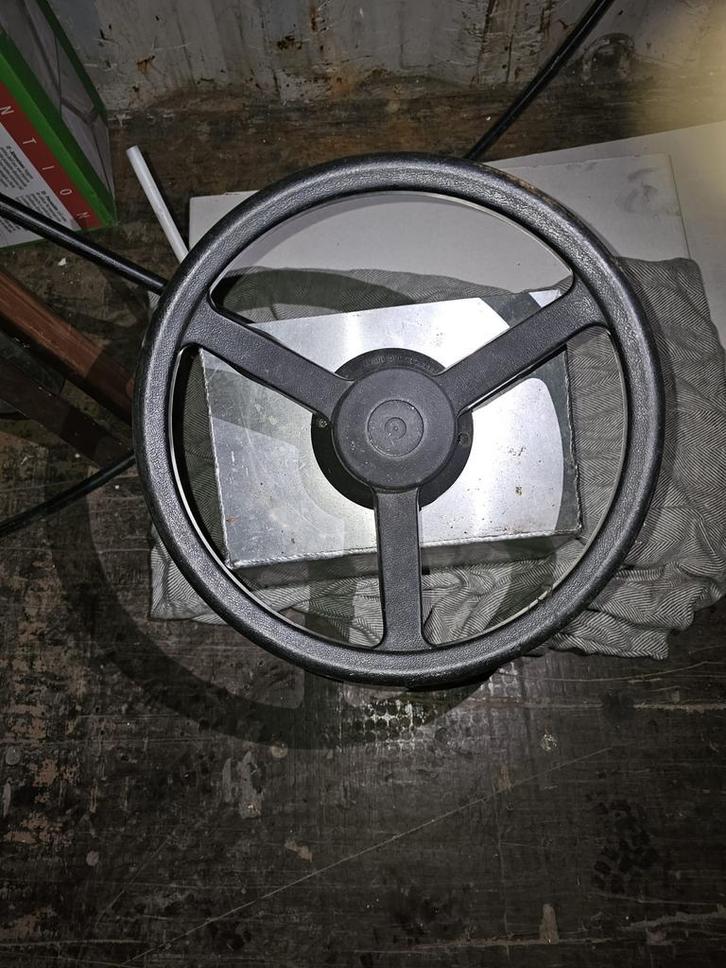 Boot Stuurwiel met Kabel, Watersport en Boten, Navigatiemiddelen en Scheepselektronica, Gebruikt, Overige typen, Ophalen of Verzenden
