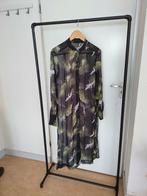 Rue de Femme Linea Long overhemdblouse doorschijnend, Verzenden, Gedragen, Zwart