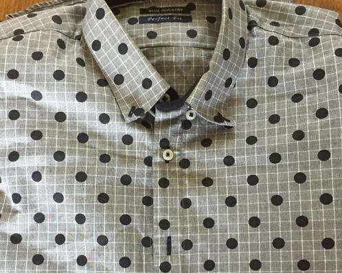 NIEUW Overhemd Blue Industry, Maat 41/L, Kleding | Heren, Overhemden, Nieuw, Halswijdte 41/42 (L), Grijs, Ophalen of Verzenden